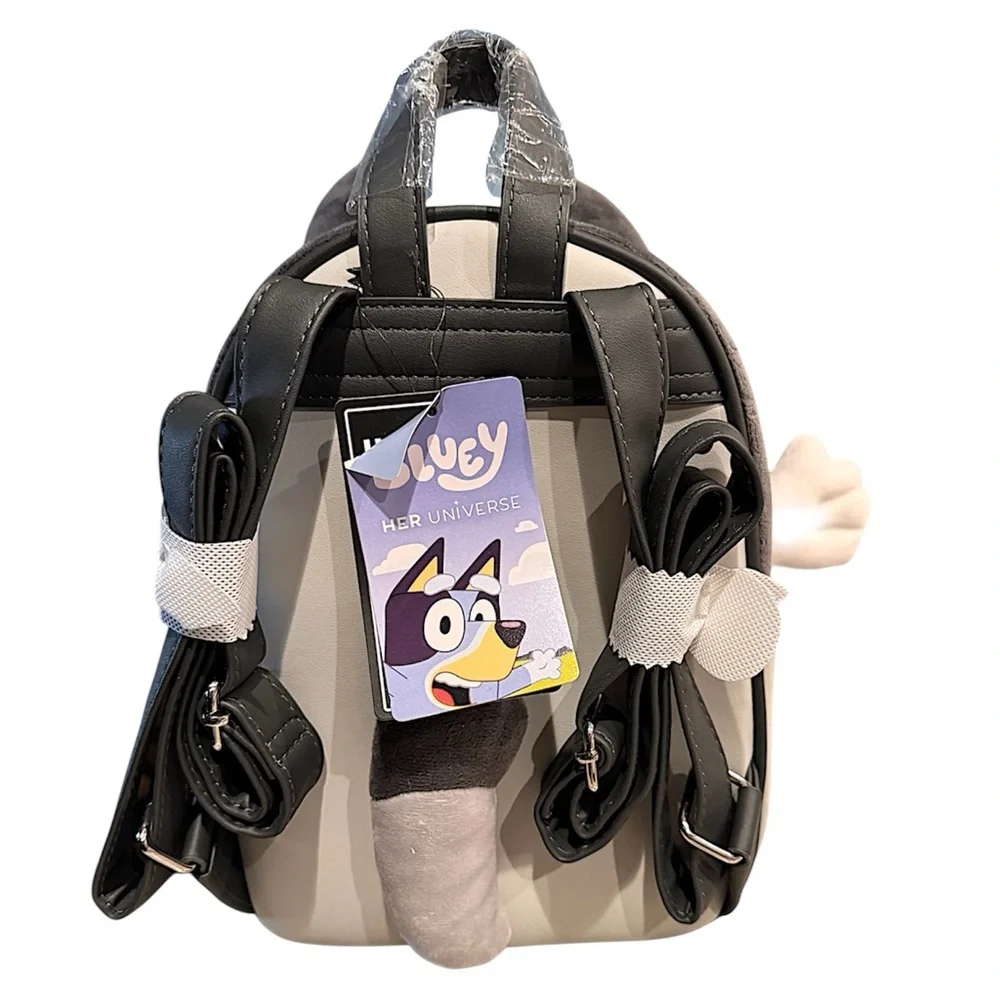 “Muffin” from Bluey Leather and plush back pack